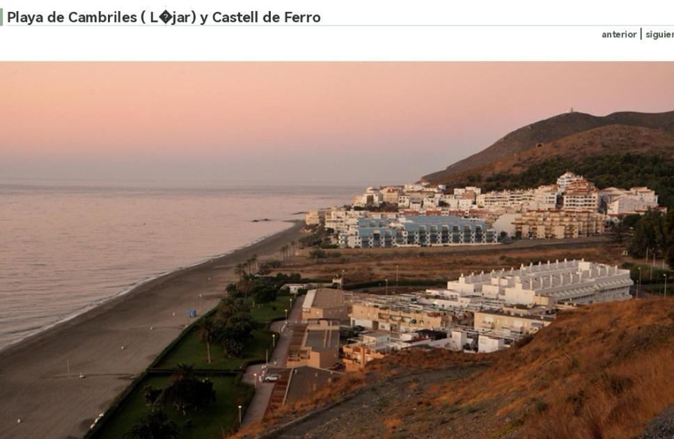 Apartament Casa Angeles Castell de Ferro Zewnętrze zdjęcie